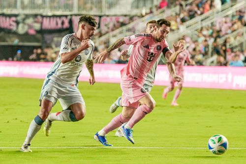 Lionel Messi, în Inter Miami - Chicago Fire. FOTO: Imago Images