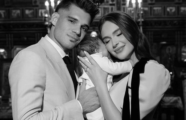 Fiul lui Ianis și al Elenei Hagi a fost botezat » Ce nume are micuțul