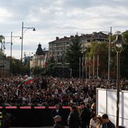 Voleibaliștii bulgari, primiți ca niște eroi după medalia de argint de la Campionatul Mondial/Foto: Facebook (bgvolleyball.com)