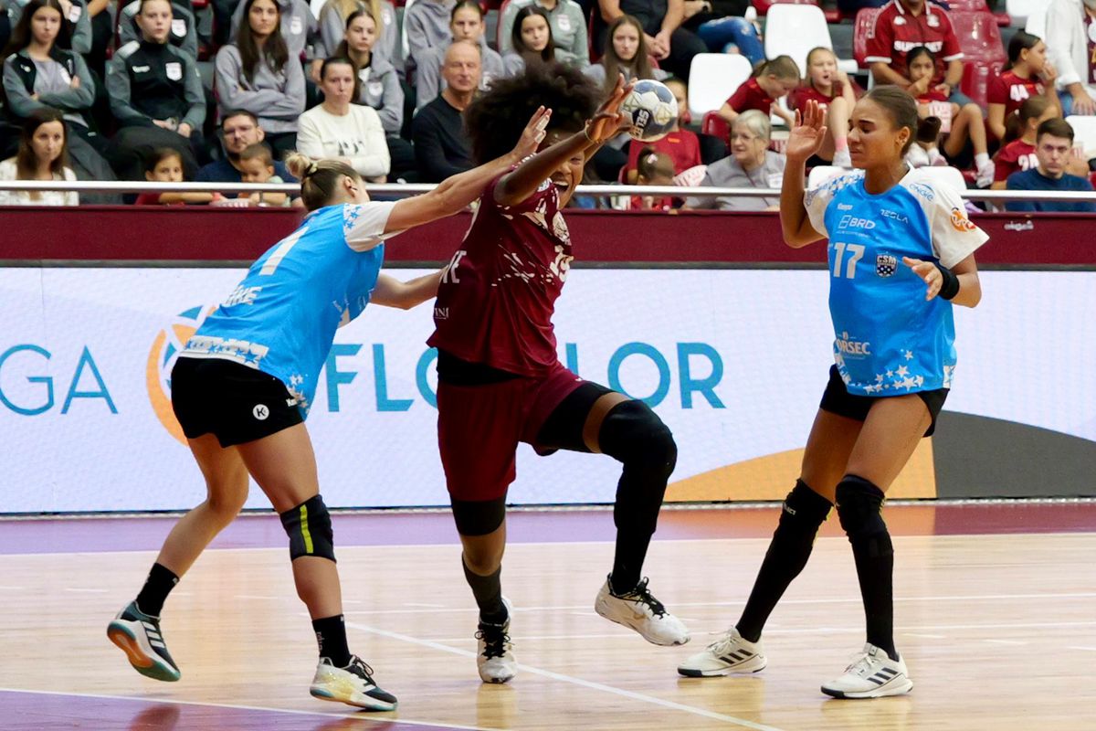 Rapid - CSM București, derby-ul etapei a 4-a din Liga Florilor