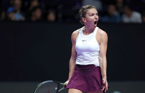 Simona Halep - Karolina Pliskova // VIDEO Punct fantastic câștigat de româncă în debutul meciului