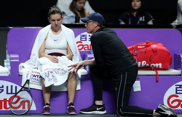 SIMONA HALEP - KAROLINA PLISKOVA 0-6, 6-2, 4-6 // Reacție dură la adresa lui Darren Cahill: „A fost prea mult. Astfel de lucruri nu se spun în public!”