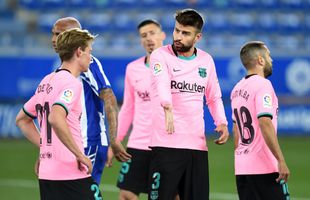 Alaves - Barcelona 1-1. Criză blaugrana! Koeman recunoaște: „Sunt îngrijorat. Prestația poate fi criticată, dar am jucat acceptabil”