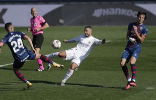 REAL MADRID - HUESCA 4-1. VIDEO Eden Hazard, gol după 392 de zile! Sergio Ramos, 500 de apariții în La Liga!