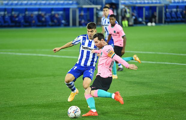 Cifrele Barcelonei care-i sperie pe fani! Messi, cel mai slab într-o repriză dezastruoasă cu Alaves