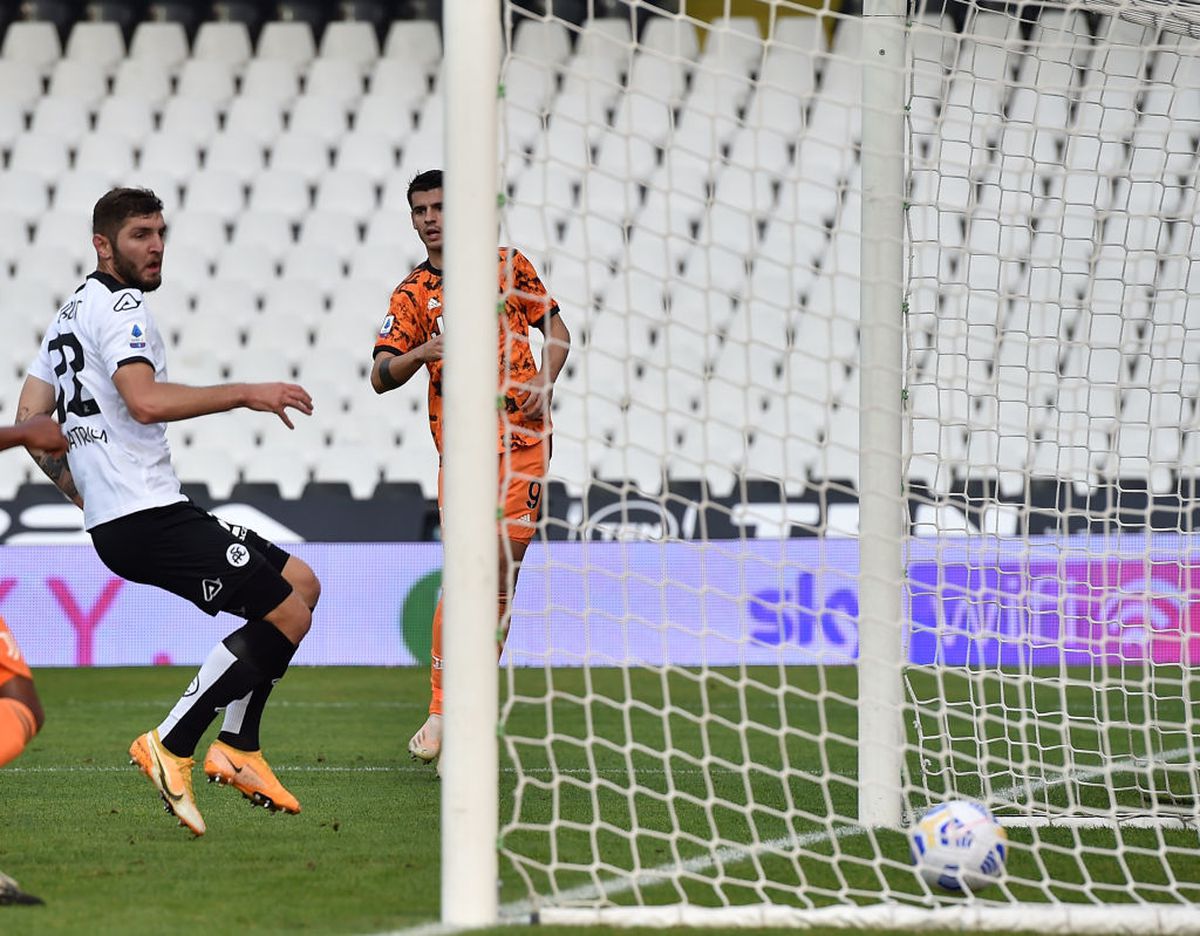 Spezia - Juventus 1-4, 1 noiembrie 2020 / getty