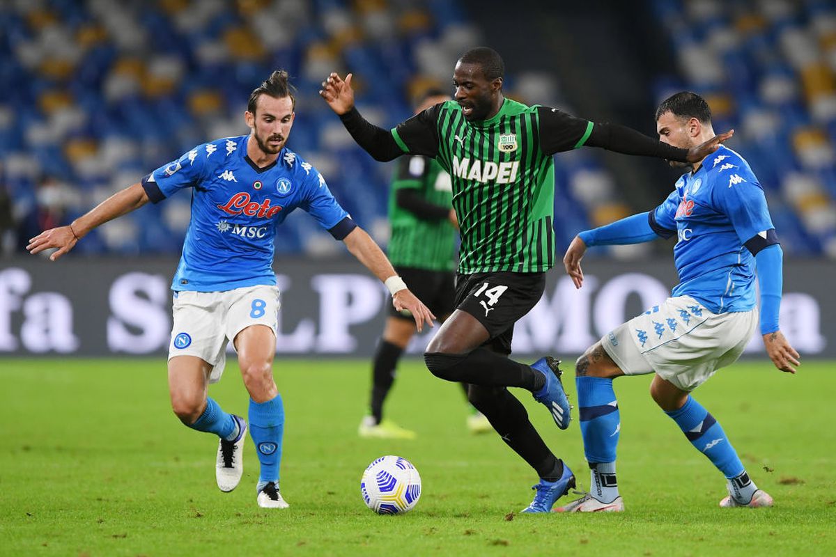 Vlad Chiricheș, Napoli - Sassuolo 0-2