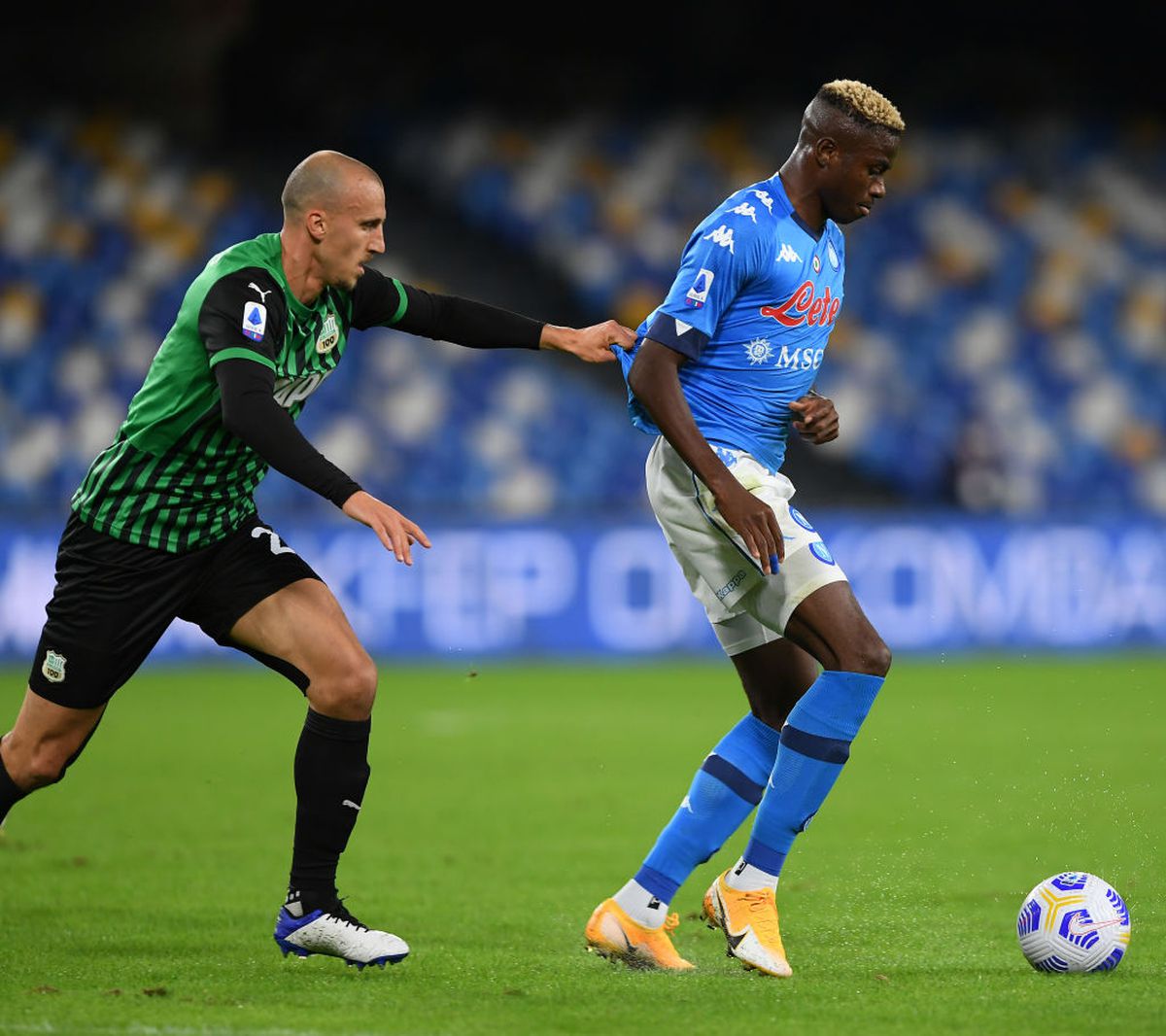 Vlad Chiricheș, Napoli - Sassuolo 0-2