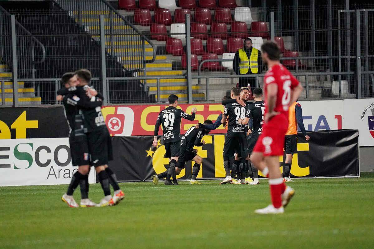 UTA - Chindia Târgoviște 0-2. Unii cu ocaziile, alții cu golurile » Chindia dă lovitura la Arad, într-un meci dominat copios de arădeni