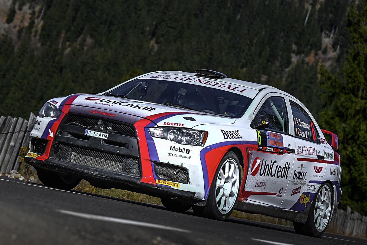 Borsec prezent și la Raliul Bucovinei