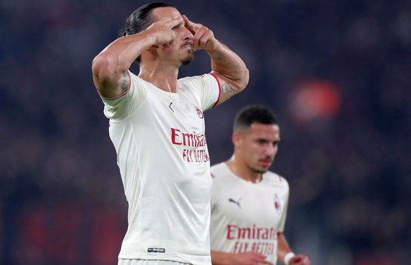 Ibrahimovic, gol cu 101 km/h în Serie A: „De obicei trag mai tare, cu 200. Probabil vârsta este de vină”