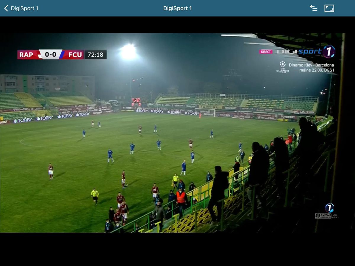 Conflict incendiar! Săpunaru, scandal de proporții în timpul meciului » S-a implicat și Mititelu jr.!