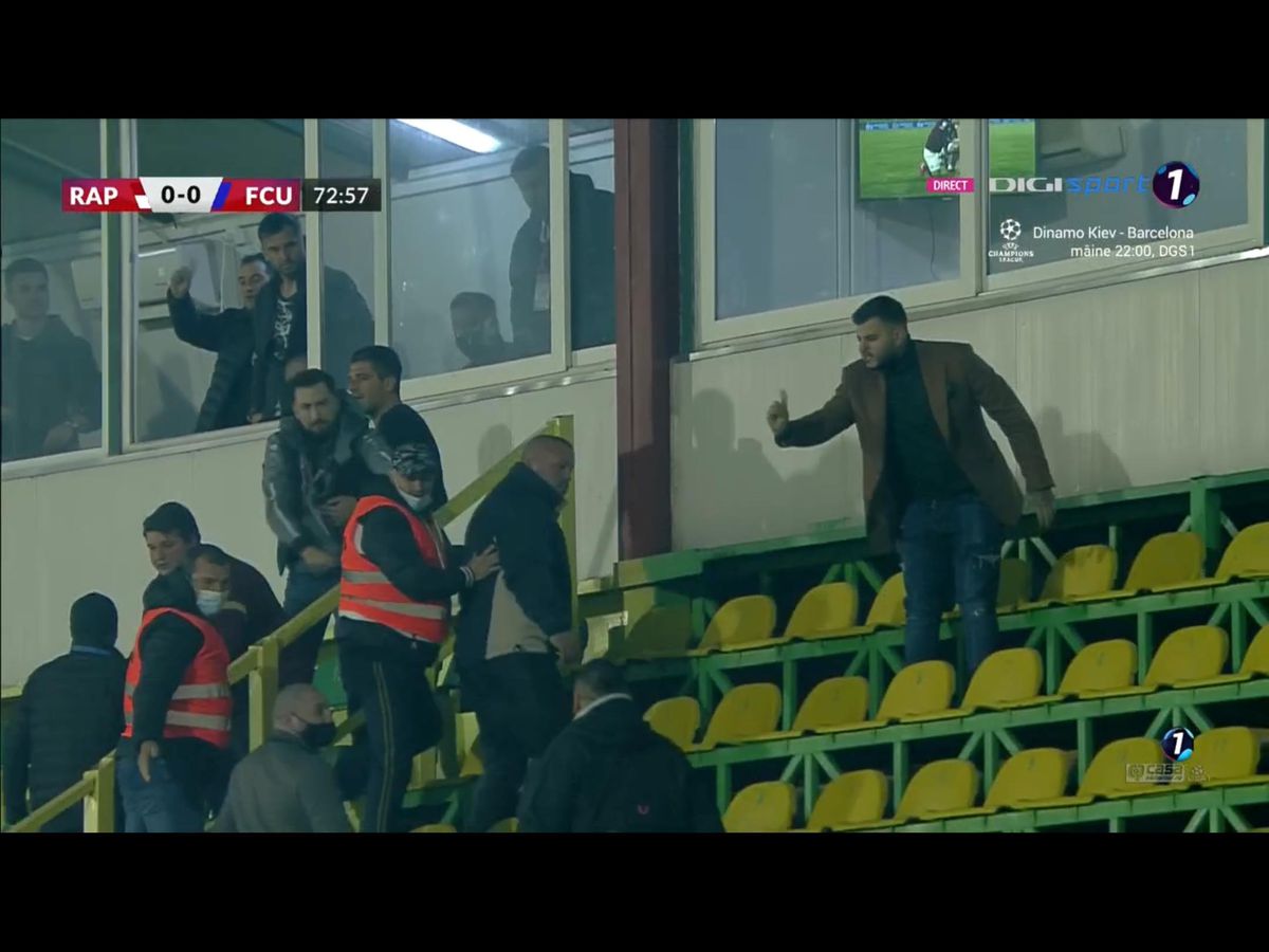 Conflict incendiar! Săpunaru, scandal de proporții în timpul meciului » S-a implicat și Mititelu jr.!