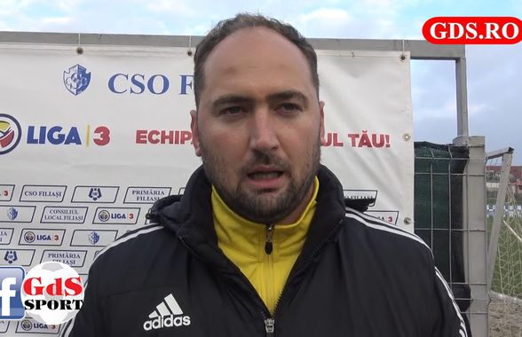 Mario Găman, antrenorul care a dus-o pe CSO Filiași în „sferturile” Cupei României, este invitat la GSP Live