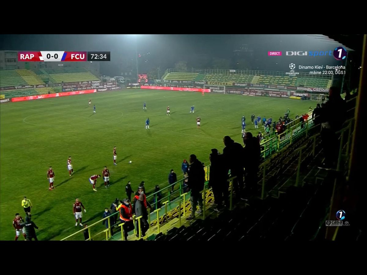 Conflict incendiar! Săpunaru, scandal de proporții în timpul meciului » S-a implicat și Mititelu jr.!