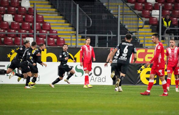 UTA - Chindia Târgoviște 0-2. Unii cu ocaziile, alții cu golurile » Chindia dă lovitura la Arad, într-un meci dominat copios de arădeni