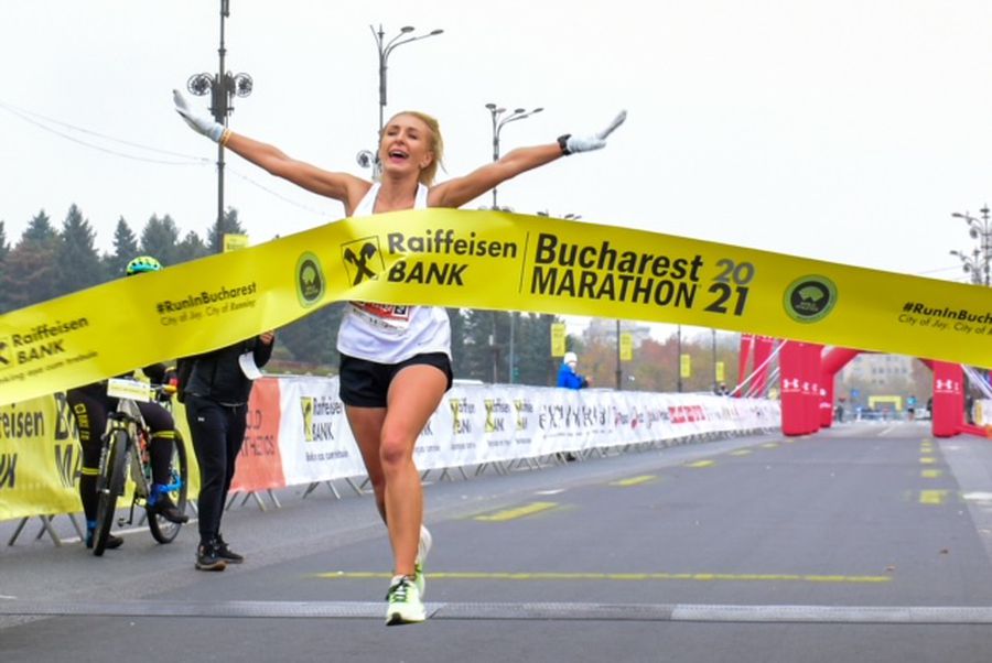 Mădălina Florea (România) - câștigătoare cursa 10 km feminin Maratonul Bucureștiului 2021 – o altfel de gură de oxygen într-o perioadă sufocantă