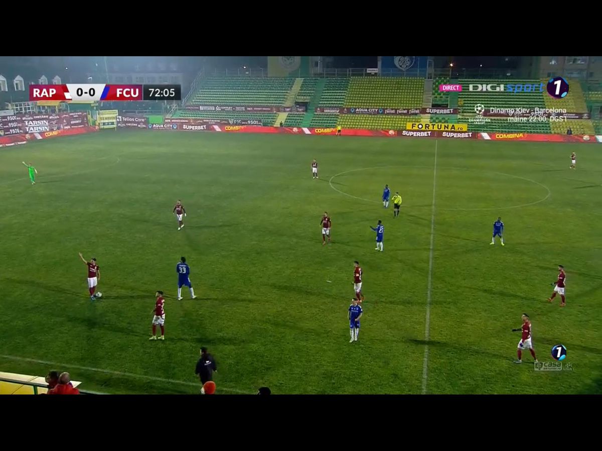 FOTO Rapid - FCU Craiova, scandal 01.11.2021