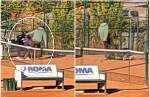 Imagini șocante! Își bate cu bestialitate fiica pe terenul de tenis » Wawrinka, Mouratoglou și Badosa, scandalizați: „Oribil, nu mai am cuvinte!”