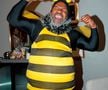 Mike Tyson, îmbrăcat în albină. „Plutește ca un fluture, înțeapă ca o albină”, spunea Muhammad Ali