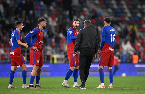 „Ne vedem după meci!” » „Ultrasul” din echipa Stelei n-a putut fi oprit: și-a amenințat adversarul + scandal cu Oprița pe teren!