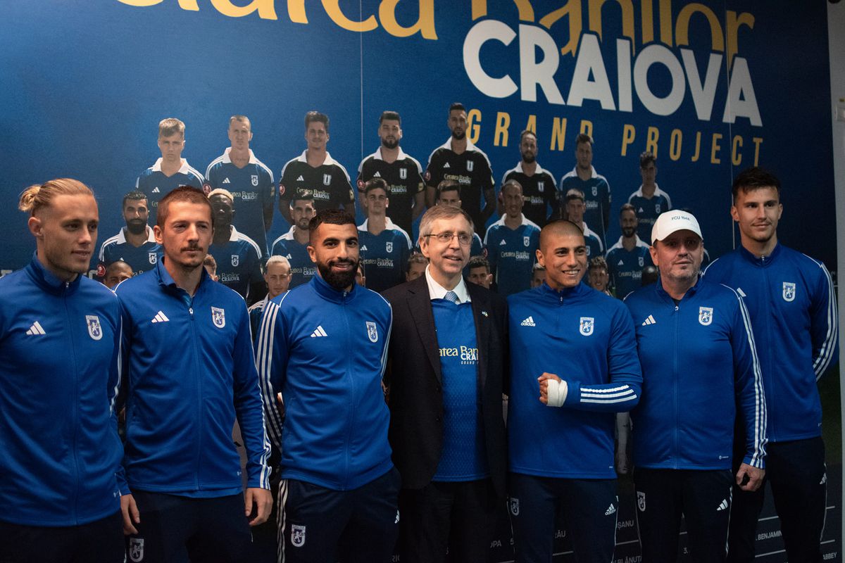Ambasadorul Argentinei în România, Carlos Alejandro Poffo, a avizat baza de pregătire a celor de la FCU Craiova