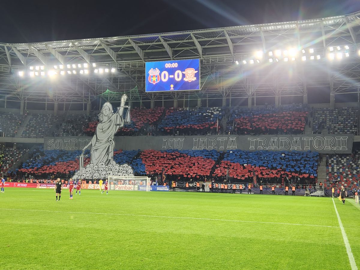 Fotbaliștii Rapidului, huiduiți de galerie după remiza cu Steaua » Imagini surprinzătoare surprinse în Ghencea