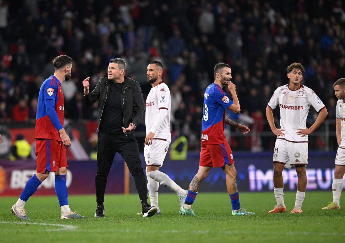 Daniel Vîrtej, conflict în prelungirile meciului Steaua - Rapid