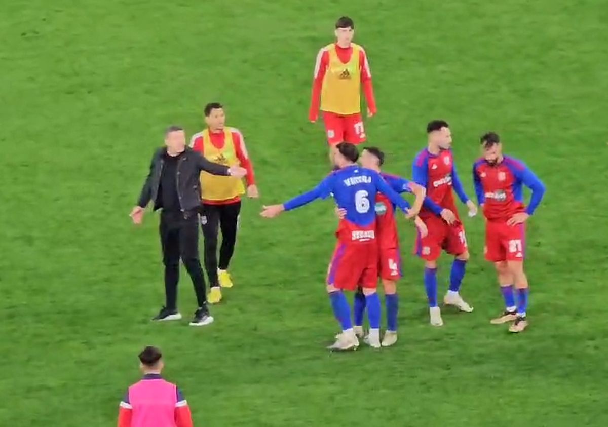 Daniel Vîrtej, conflict în prelungirile meciului Steaua - Rapid