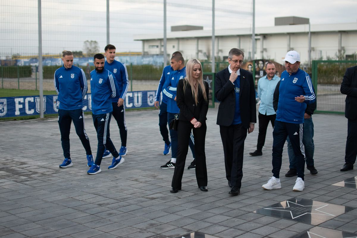 Ambasadorul Argentinei în România, Carlos Alejandro Poffo, a avizat baza de pregătire a celor de la FCU Craiova