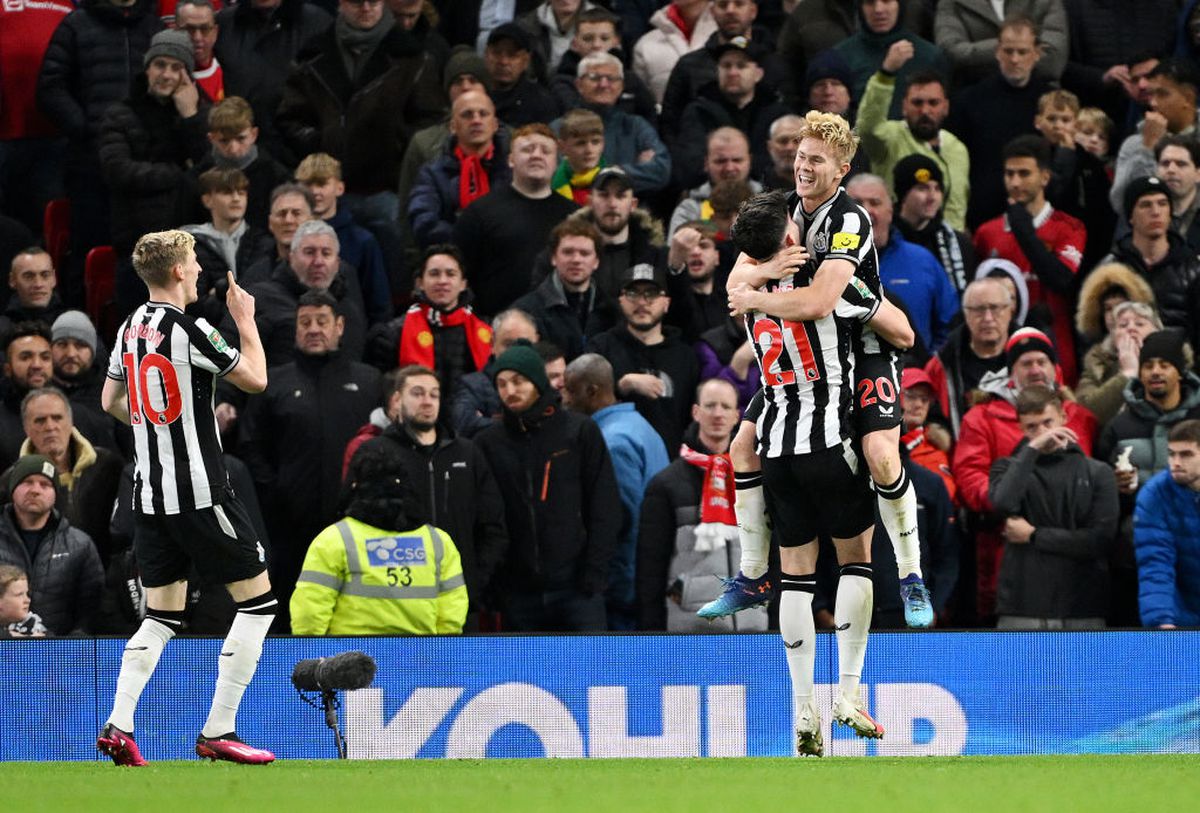 Manchester United - Newcastle, Cupa Ligii Angliei