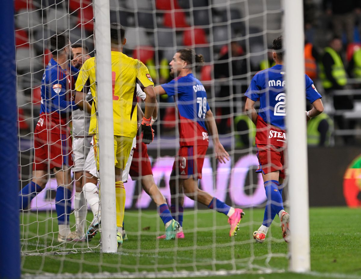 Daniel Vîrtej, conflict în prelungirile meciului Steaua - Rapid