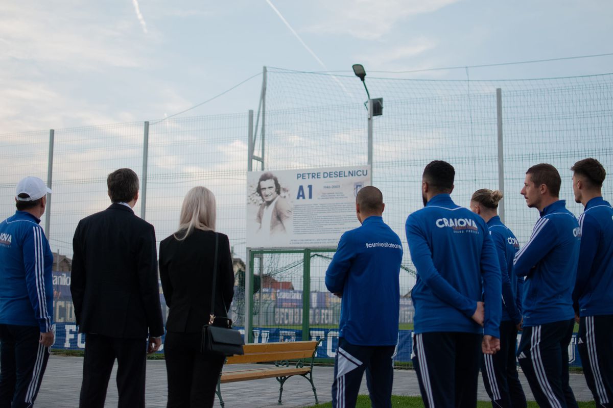 Ambasadorul Argentinei în România, Carlos Alejandro Poffo, a avizat baza de pregătire a celor de la FCU Craiova