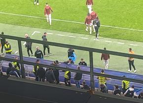 Fotbaliștii Rapidului, huiduiți de galerie după remiza cu Steaua » Imagini surprinzătoare surprinse în Ghencea