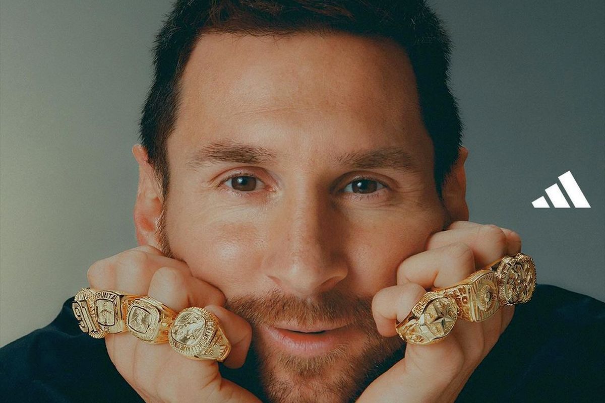 Lionel Messi, cadou special din partea Adidas: 8 inele unice + O ședință foto deosebită