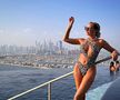 Crina Abrudan în costum de baie! Cum a apărut la o piscină de lux din Dubai