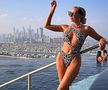 Crina Abrudan în costum de baie! Cum a apărut la o piscină de lux din Dubai