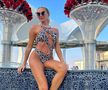 Crina Abrudan în costum de baie! Cum a apărut la o piscină de lux din Dubai