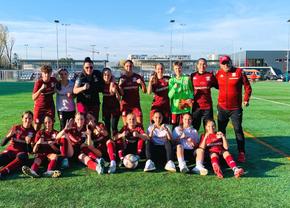 Scor uluitor în Rapid U17 - Dinamo U17 la fotbal feminin » La pauză era 12-0, ce a urmat în repriza secundă