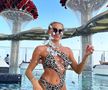 Crina Abrudan în costum de baie! Cum a apărut la o piscină de lux din Dubai