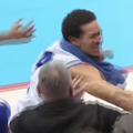 Jericole Hellems a lovit un fan/Foto: captură video (M4 Sport)