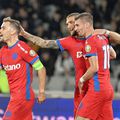 Darius Olaru (stânga) a înscris în U Cluj - FCSB. FOTO: Sport Pictures