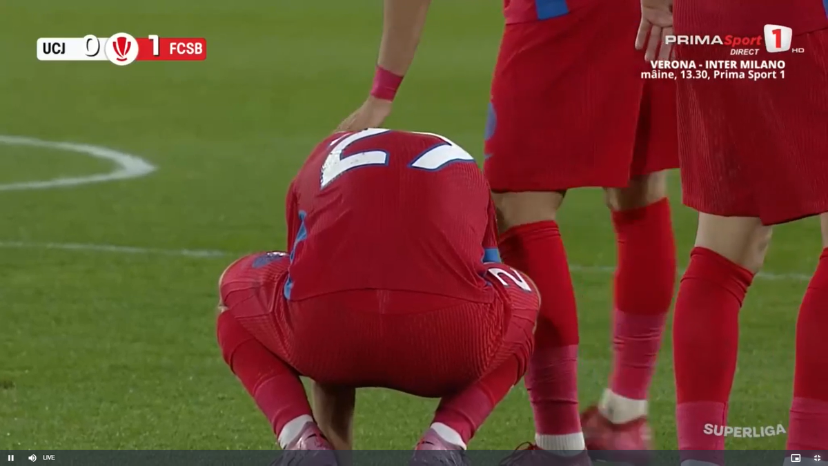 Eliminare Murgia în U Cluj - FCSB