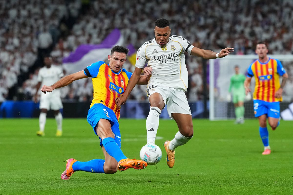 Real Madrid - Valencia 4-0 » Mbappe și două eurogoluri o desprind pe Real Madrid în fruntea La Liga