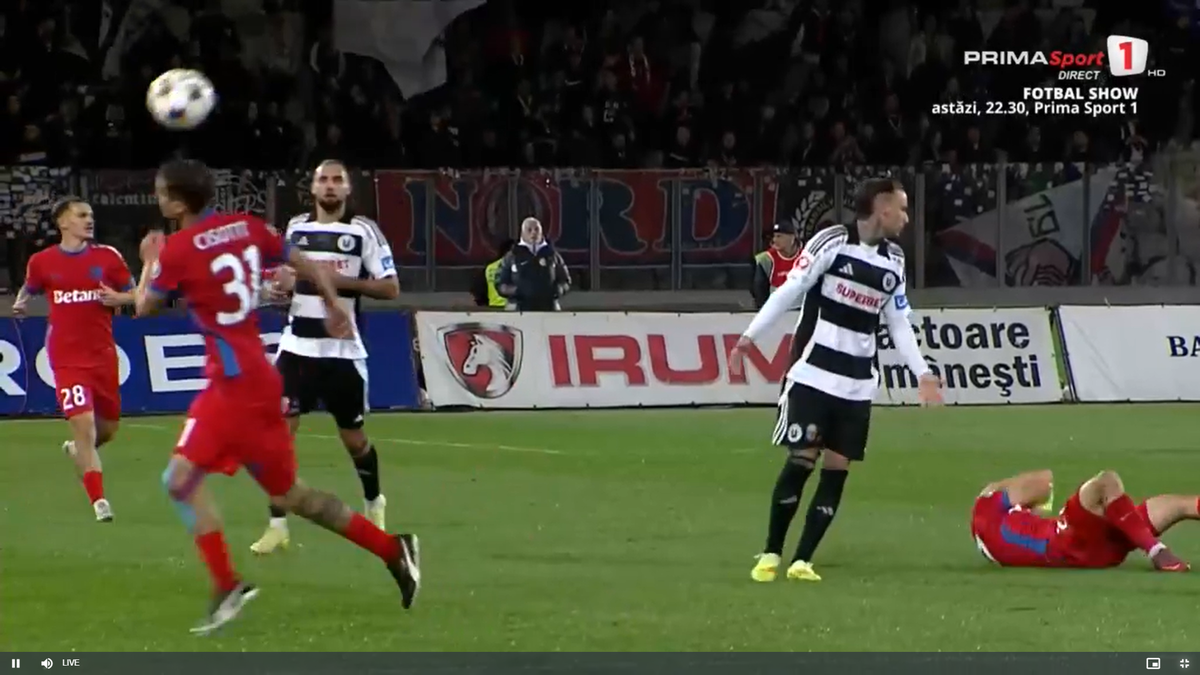 Eliminare Murgia în U Cluj - FCSB