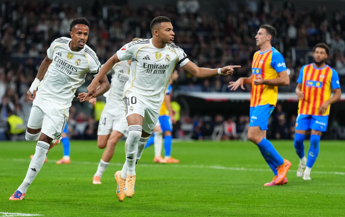 Real Madrid - Valencia 4-0 » Mbappe și două eurogoluri o desprind pe Real Madrid în fruntea La Liga