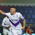 Robert Moldoveanu, sărbătorind golul din Slobozia - FC Argeș // foto: Facebook @ Fotbal Club Argeș Pitești