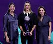 Aryna Sabalenka, alături de Garbine Muguruza și Simona Halep, cu trofeul de număr 1 mondial la finalul lui 2025 Foto: Guliver/GettyImages