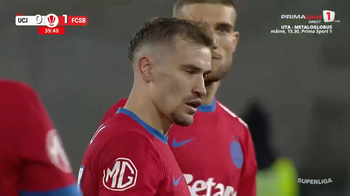 Eliminare Murgia în U Cluj - FCSB