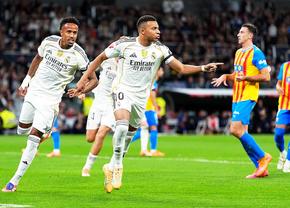 Real Madrid - Valencia 4-0 » Mbappe și două eurogoluri o desprind pe Real Madrid în fruntea La Liga
